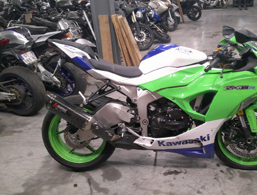 KAWASAKI ZX-6R Accidente RSV N°22508