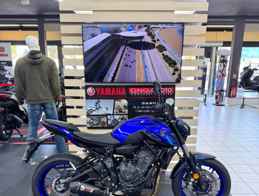 YAMAHA MT07 1ERE MAIN 2024 GARANTIE CONSTRUCTEUR