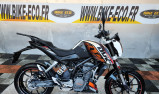 KTM 125 DUKE 2011 POUR EXPORT / PISTE 1290€ HT (61271)