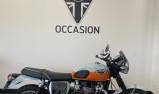 TRIUMPH BONNEVILLE T120 Meriden Blue / Tangerine