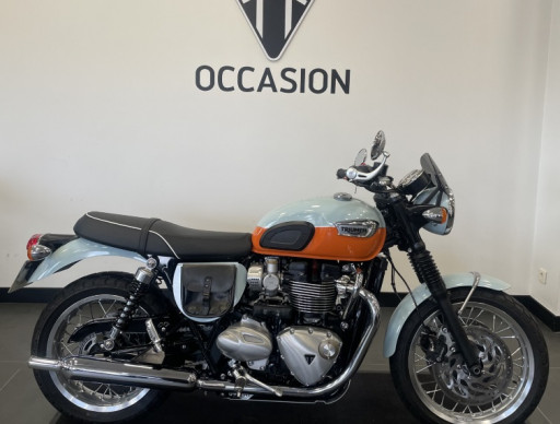 TRIUMPH BONNEVILLE T120 Meriden Blue / Tangerine