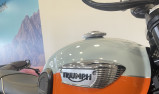 TRIUMPH BONNEVILLE T120 Meriden Blue / Tangerine