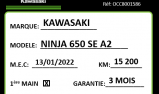 KAWASAKI NINJA 650 SE A2