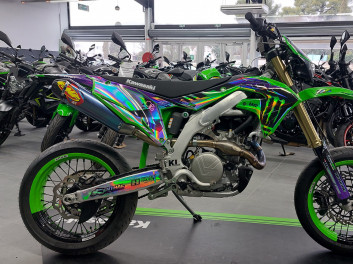 KAWASAKI KX 450 X SUPERMOTARD (217€/MOIS)