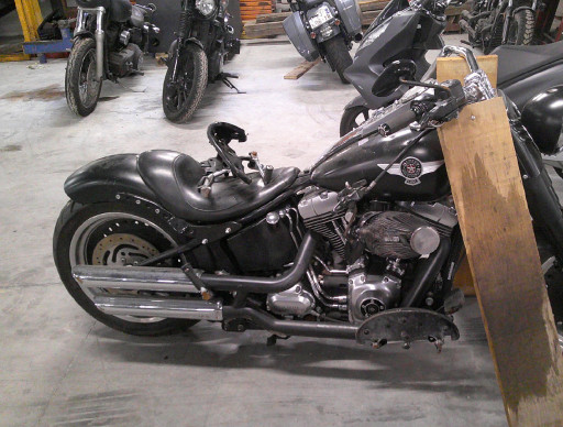 HARLEY-DAVIDSON SOFTAIL FAT BOY 1584 ACCIDENTE RSV N°19618