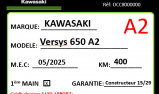 KAWASAKI VERSYS 650 A2