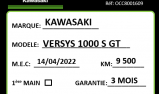 KAWASAKI VERSYS 1000 S GRAND TOURER