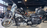 HARLEY-DAVIDSON SOFTAIL HERITAGE CLASSIC 103 CHARCOAL PEARL/BLUE SILVER 2014