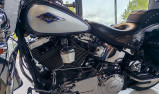 HARLEY-DAVIDSON SOFTAIL HERITAGE CLASSIC 103 CHARCOAL PEARL/BLUE SILVER 2014
