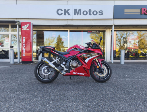 HONDA CBR500R ABS COLORIS ROUGE