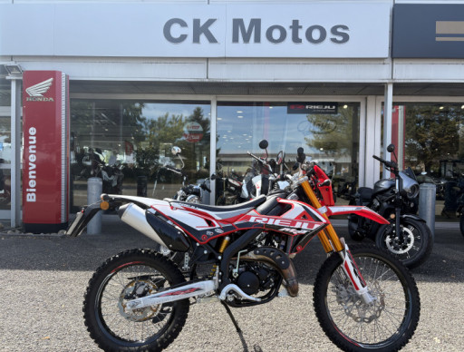 RIEJU MRT 50 PRO ENDURO COLORIS ROUGE / BLANC