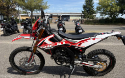 RIEJU MRT 50 PRO ENDURO COLORIS ROUGE / BLANC