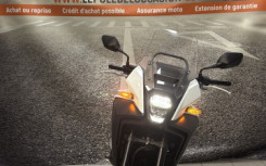 HONDA NX 500 blanc