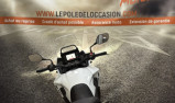 HONDA NX 500 blanc