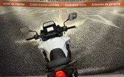 HONDA NX 500 blanc
