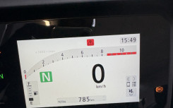 HONDA NX 500 blanc