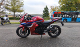 HONDA CBR500R ABS COLORIS ROUGE HRC