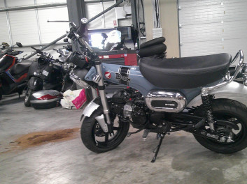 HONDA DAX 125  Accidentée RSV N°22535