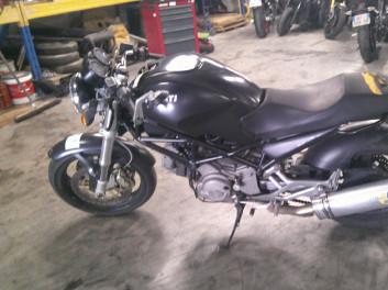 DUCATI 620 MONSTER ACCIDENTE RSV N°22290