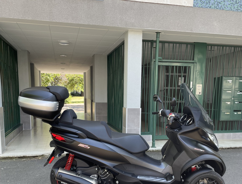 PIAGGIO MP3 500 HPE ADVANCED ABS + MARCHE ARRIÈRE + TOP CASE - Financement possible 