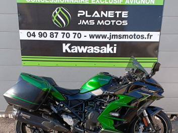 KAWASAKI NINJA H2 SX SE PACK TOURER POT AKRAPOVIC SUSPENTION ELECTRONIQUE