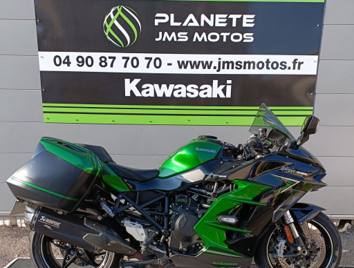 KAWASAKI NINJA H2 SX SE PACK TOURER POT AKRAPOVIC SUSPENTION ELECTRONIQUE