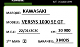 KAWASAKI VERSYS 1000 SE GRAND TOURER