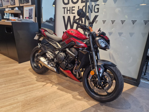TRIUMPH STREET TRIPLE 765 RS 11/24 1ERE MAIN 5600KMS