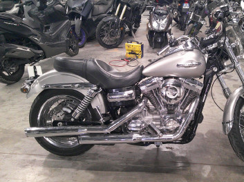 HARLEY-DAVIDSON DYNA SUPER GLIDE 1584 ACCIDENTE RSV N°21964