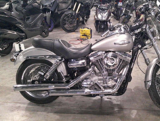 HARLEY-DAVIDSON DYNA SUPER GLIDE 1584 ACCIDENTE RSV N°21964