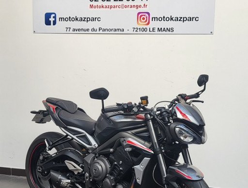 TRIUMPH STREET TRIPLE 765 RS REVISEE ET GARANTIE 12 MOIS + OPTIONS