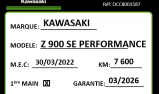 KAWASAKI Z900 SE PERFORMANCE