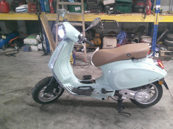 PIAGGIO PRIMAVERA 50 ACCIDENTE RSV N°22349