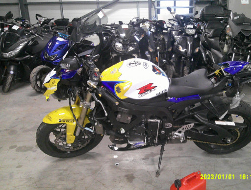 SUZUKI GSX-R 600 ACCIDENTE RSV N°21246