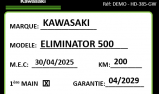 KAWASAKI ELIMINATOR 500
