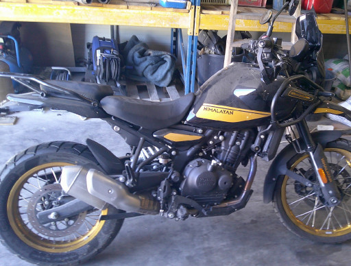 ROYAL ENFIELD HYMALAYAN 450 ACCIDENTE RSV N°22188