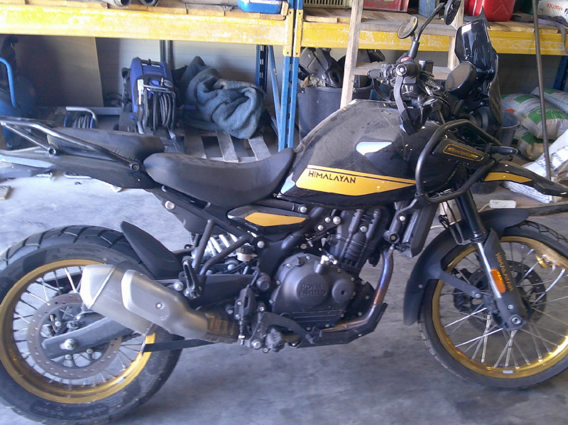 ROYAL ENFIELD HYMALAYAN 450 ACCIDENTE RSV N°22188