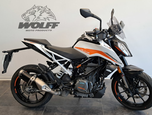 KTM 390 DUKE 2021 BLANC