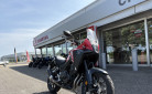 HONDA NX500 ABS COLORIS ROUGE