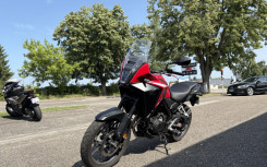 HONDA NX500 ABS COLORIS ROUGE