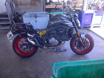 DUCATI MONSTER 937 ACCIDENTE RSV N°18624