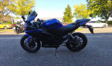 YAMAHA YZF-R125 ABS COLORIS BLEU