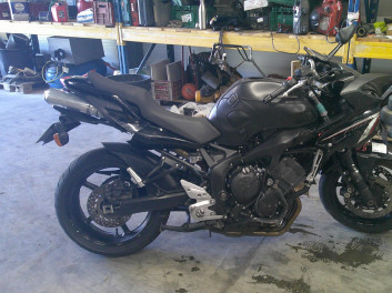 YAMAHA FZ6 ACCIDENTE RSV N°22558