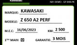 KAWASAKI Z650 A2 PERFORMANCE