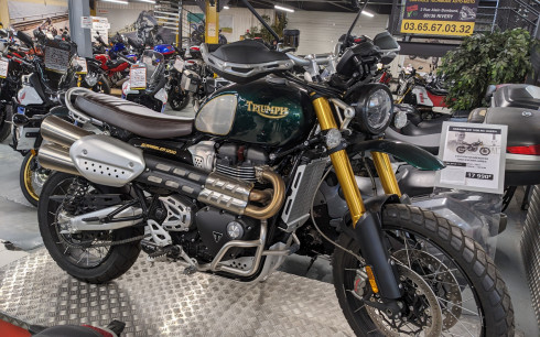 TRIUMPH SCRAMBLER 1200 XE STEVE MC QUEEN