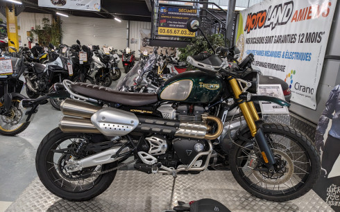 TRIUMPH SCRAMBLER 1200 XE STEVE MC QUEEN