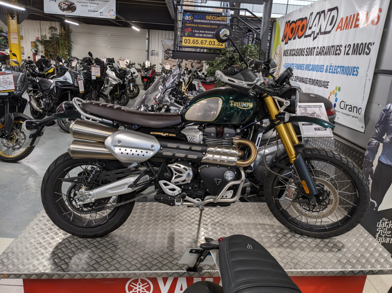 TRIUMPH SCRAMBLER 1200 XE STEVE MC QUEEN