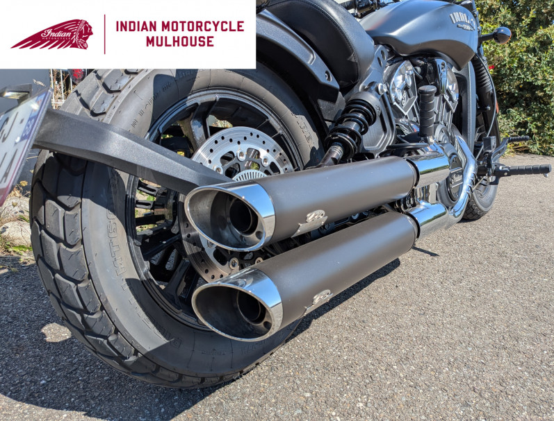 INDIAN SCOUT BOBBER STAGE 1 1ERE MAIN JEKILL AND HYDE