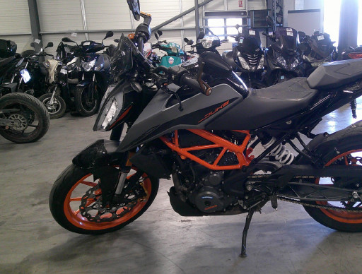 KTM 390 DUKE ACCIDENTE RSV N°20949