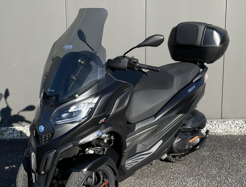 PIAGGIO MP3 530 HPE EXCLUSIVE + top case + tablier hiver